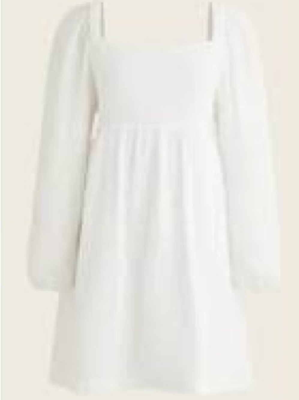 J. Crew Squareneck soft gauze dress Size Small